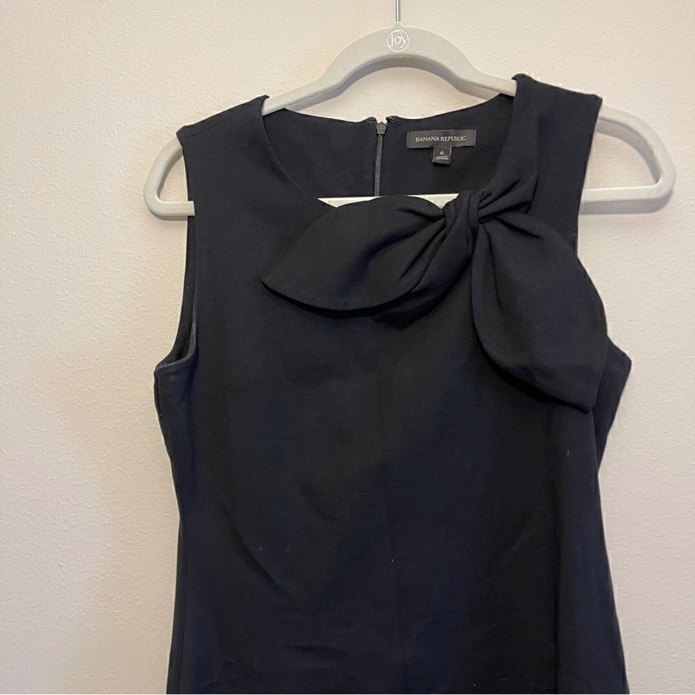 Banana republic black dress size 6 - Picture 2 of 6